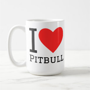 Mug J'adore pitbull