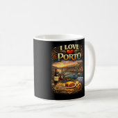 Mug J'adore Porto (Devant droit)