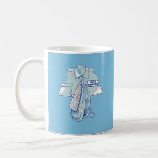 Mug J'adore repasser (Gauche)