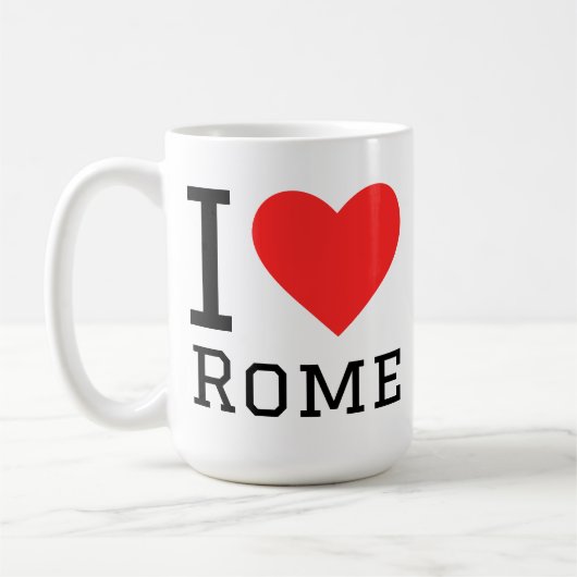 Mug J'adore Rome  (Gauche)