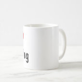 Mug J'adore rougir (Devant droit)
