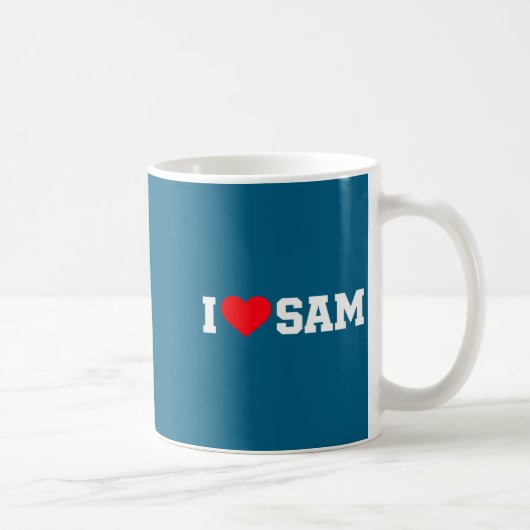 Mug J'adore sam (Droite)