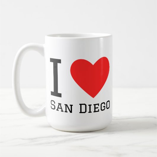 Mug J'adore San Diego (Gauche)