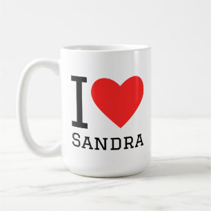 Mug J'adore Sandra