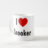 Mug J'adore Snooker (Devant gauche)
