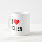 Mug J'adore STOLLEN J'AIME STOLLEN JE ❤️ STOLLEN (Devant gauche)