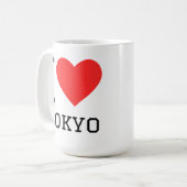 Mug J'adore Tokyo (Devant gauche)