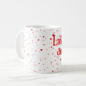 Mug J'adore tomber sur moi (Devant gauche)