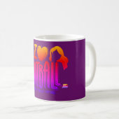 Mug J'adore WTF (Devant droit)