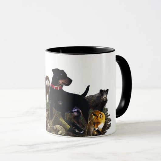 Mug Jagdterrier - chien de chasse polyvalent (Devant droit)
