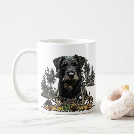 Mug Jagdterrier - chien de chasse polyvalent (Avec donut)