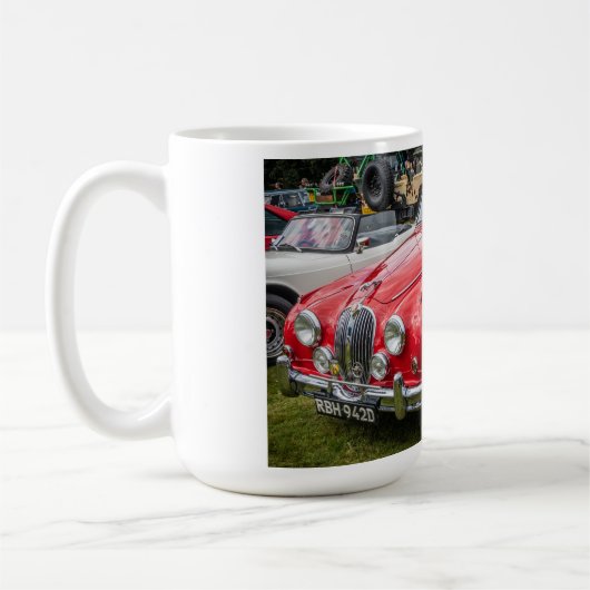 Mug Jaguar Mark 2 - Salon de sport de luxe voiture (Gauche)
