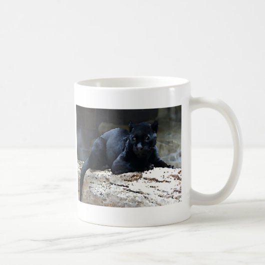 Mug Jaguar noir (Droite)