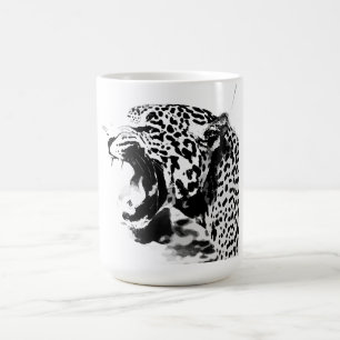 Mug Jaguar rugissant