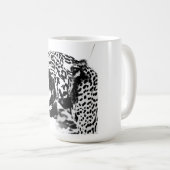 Mug Jaguar rugissant (Devant droit)