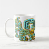 Mug Jaguar-Turquoise maya (Gauche)