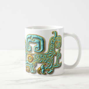 Mug Jaguar-Turquoise maya