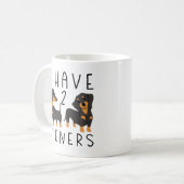 Mug J'Ai 2 Wieners (Devant gauche)