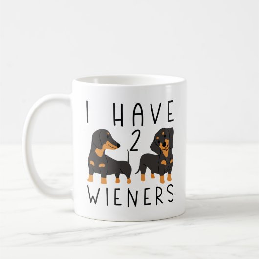 Mug J'Ai 2 Wieners (Gauche)