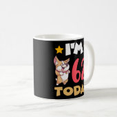 Mug J'ai 62 ans aujourd'hui (Devant droit)