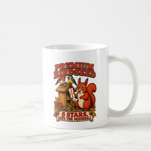 Mug J'ai acheté des graines pour oiseaux premium 5 éto (Droite)