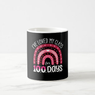 Mug J'ai aimé ma classe pendant 100 jours d'école