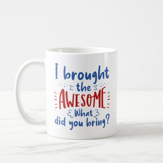 Mug J'ai apporté l'incroyable (Gauche)