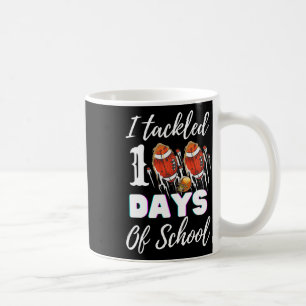 Mug J'Ai Attaqué 100 Jour De Football Scolaire Garçon