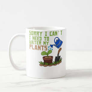 Mug J'ai Besoin d'Arroser Mes Plantes Collectionneur d