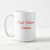 Mug J'ai besoin de café… (Gauche)