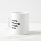 Mug J'ai besoin de café (Devant gauche)