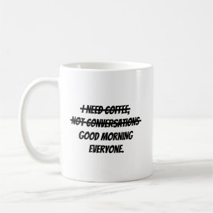 Mug J'ai besoin de café