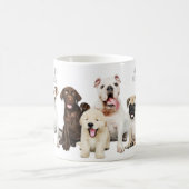 Mug J'ai besoin de café et de chiens (Centre)
