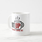 Mug J'ai besoin de mon café (Devant gauche)