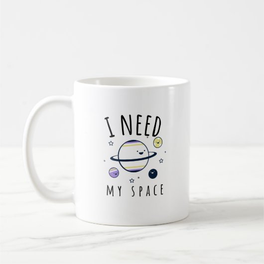 Mug J'Ai Besoin De Mon Pùn D'Astronomie Spatiale (Gauche)