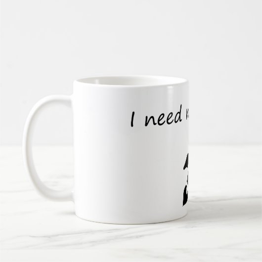 Mug J'Ai Besoin De Plus D'Espace - Astronaut Drôle (Gauche)