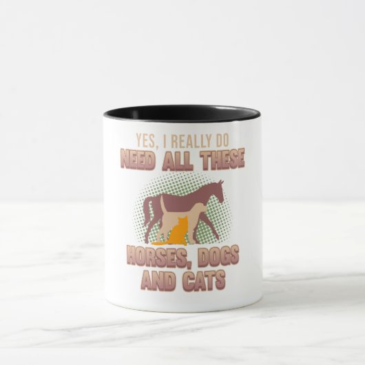 Mug J'Ai Besoin De Tous Ces Chats Meilleur Chat Papa M (Centre)