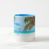 Mug J'Ai Besoin De Vitamine Mer Tropicale Plage Palm T (Centre)