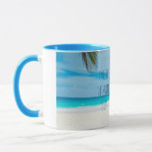 Mug J'Ai Besoin De Vitamine Mer Tropicale Plage Palm T (Gauche)