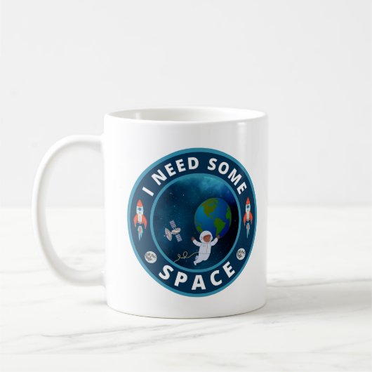 Mug J'ai besoin d'espace (Gauche)