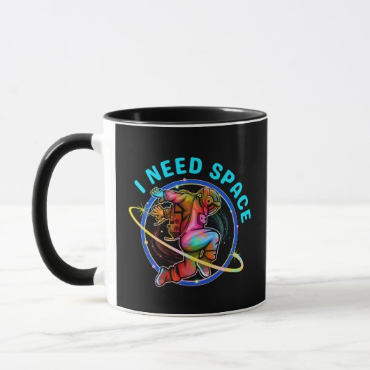 MUG J'AI BESOIN D'ESPACE (Gauche)
