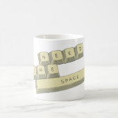 Mug "J'Ai Besoin D'Espace" (Grande Mug) (Centre)
