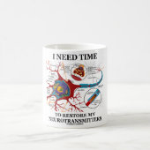 Mug J'ai besoin d'heure de reconstituer mes (Centre)