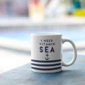Mug J'ai besoin d'un devis d'Ancre de la marine de la 