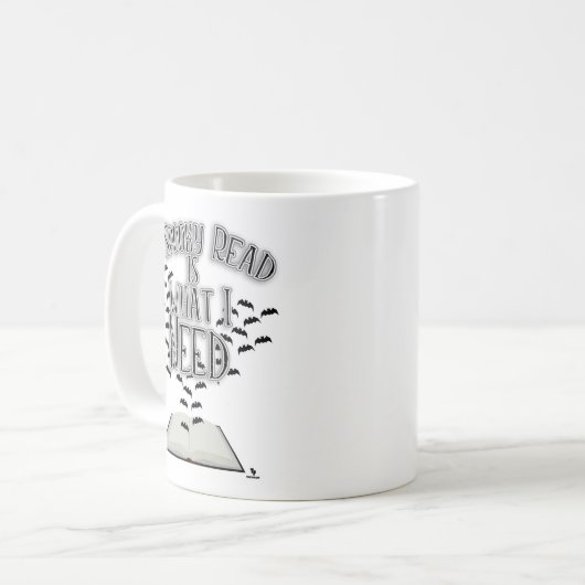 Mug J'Ai Besoin D'Une Citation De Lecture Épic Éffraya (Devant gauche)