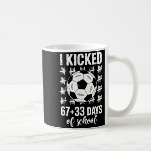 Mug J'ai botté 67 33 jours d'école garçons de football