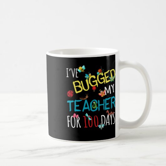 Mug J'Ai Bousculé Mon Enseignant Pour 100 Jours D'Étud (Droite)