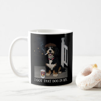 Mug J'ai Ce Chien En Moi, Mème Drôle De Bernedoodle