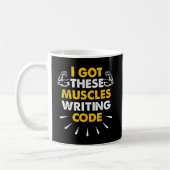 Mug J'Ai Ces Muscles Qui Écrivent Le Code Informatique (Gauche)