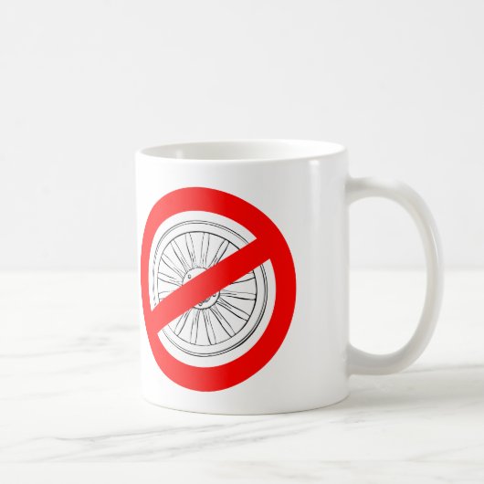 Mug J'ai cessé de jouer des "roues" et ainsi peux vous (Droite)